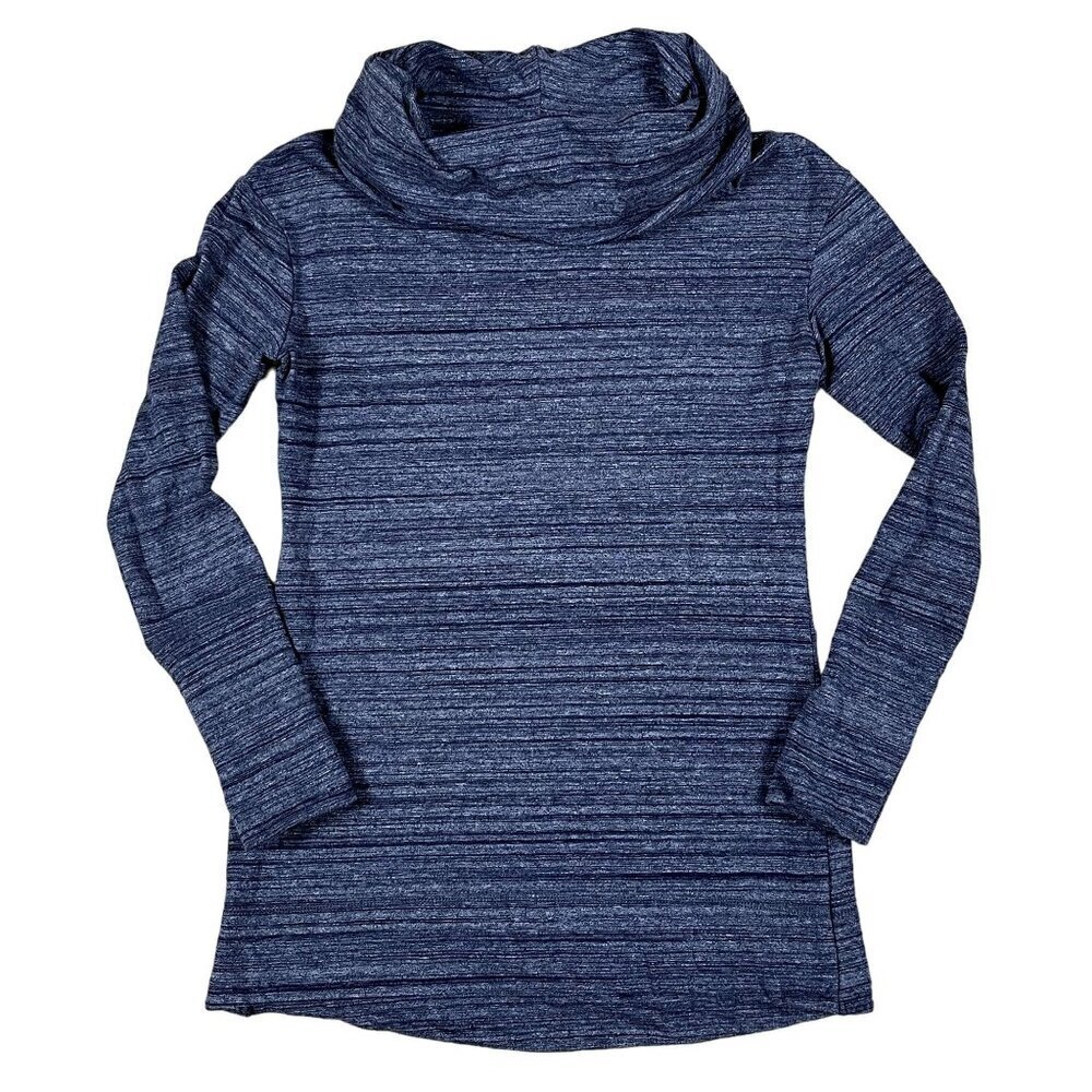 Merona Grey Cotton Modal Blend Turtleneck Shirt Size XS